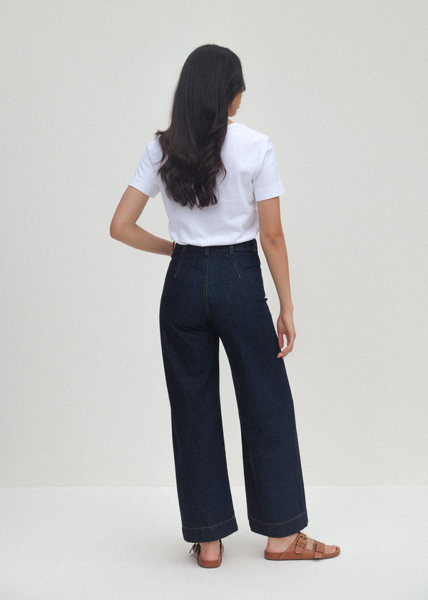 Sailor Pants - Dark Blue Denim