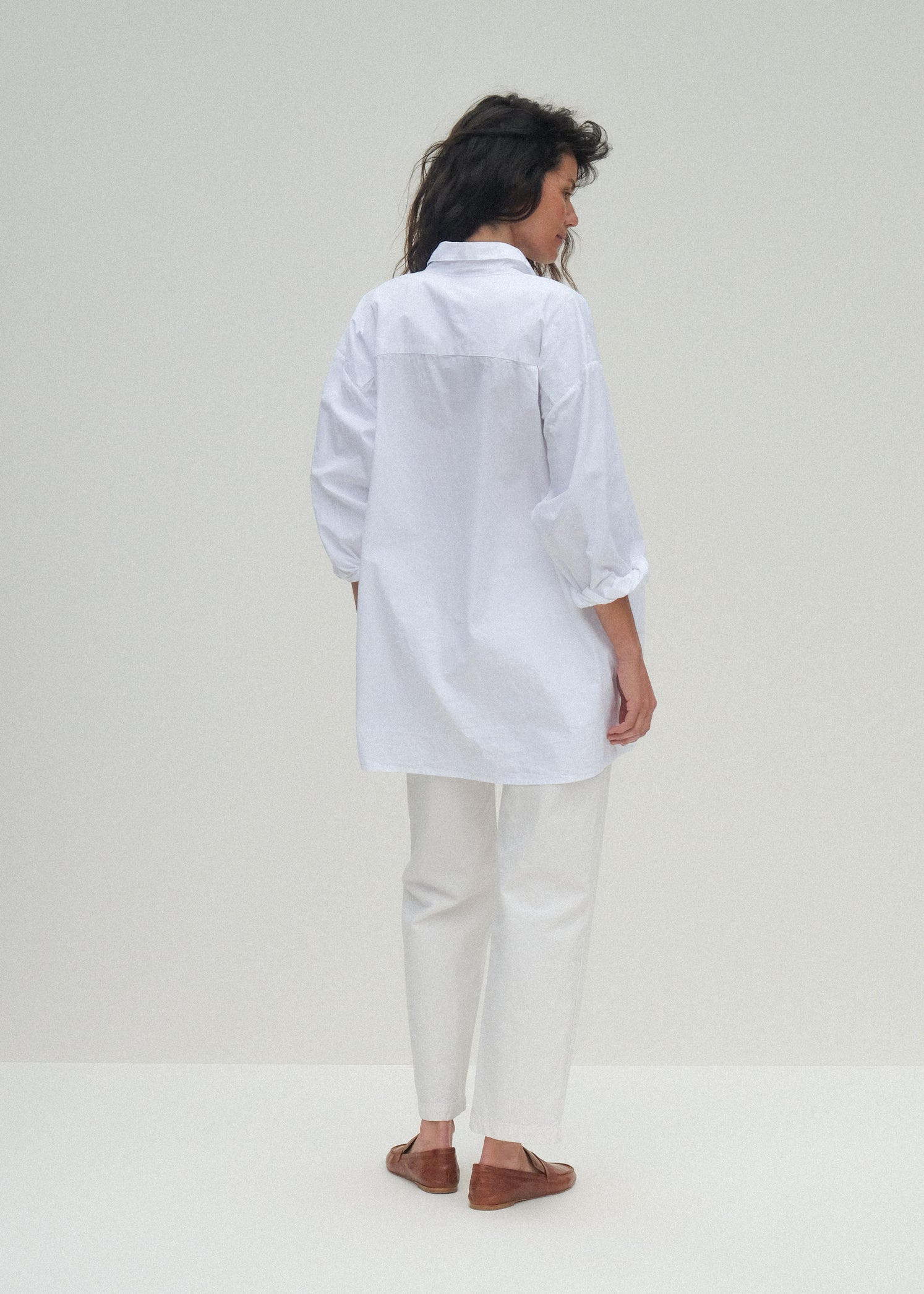 Painter Shirt - Paper White - Jesse Kamm