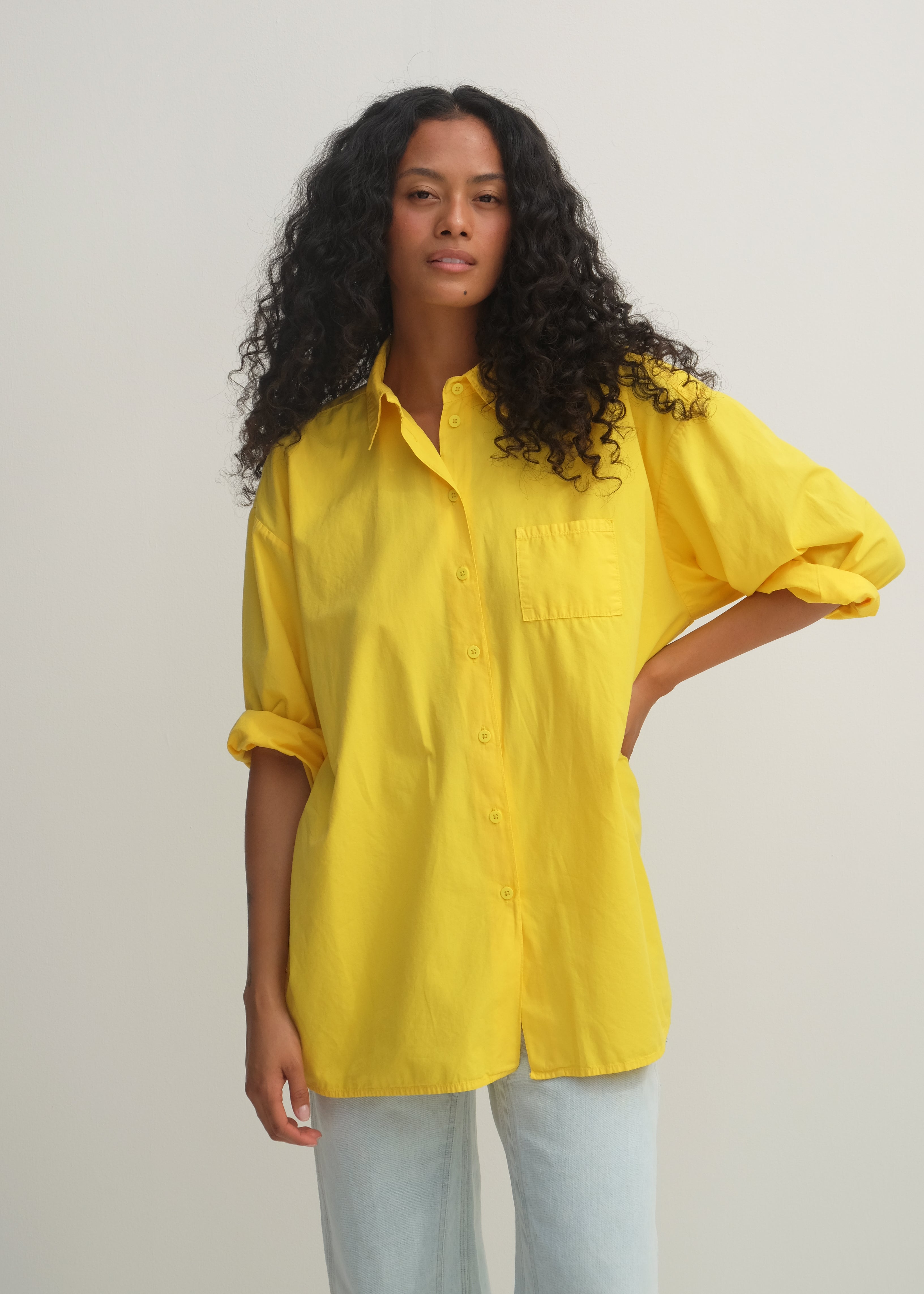 Painter Shirt - Primary Yellow - Jesse Kamm