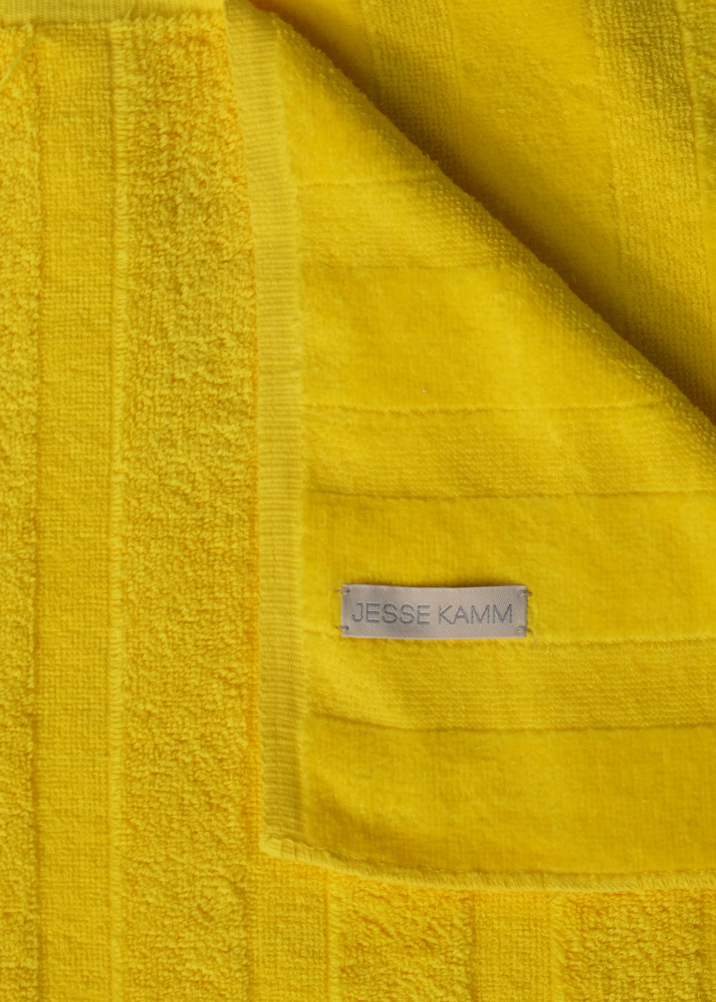 Beach Towel - Primary Yellow - Jesse Kamm