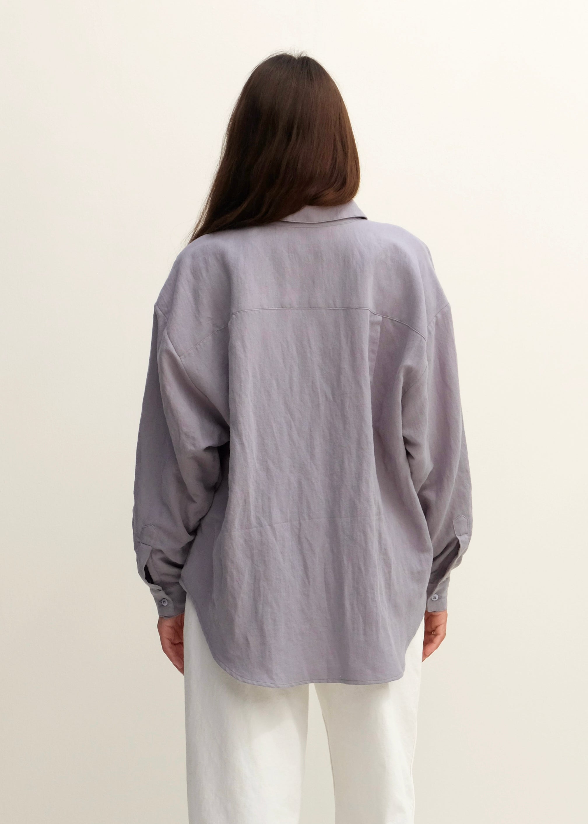 Alberta Shirt - Shark Linen - Jesse Kamm